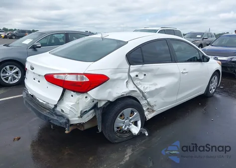 2014 Kia Forte Lx from USA, damaged, VIN KNAFK4A62E5061386
